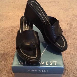 Nine West sandals,  2 3/4 “ heel